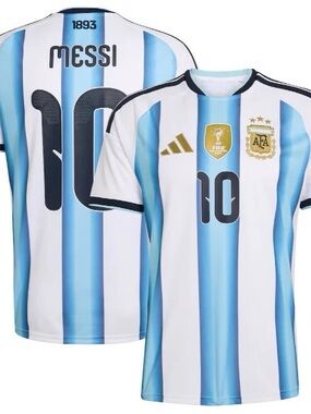 Argentina Messi Home World Cup 2026 Soccer Jersey - Apoyo tu equipo!